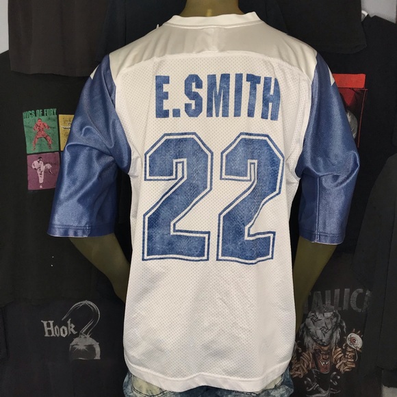 Vintage NFL Dallas Cowboys Emmit Smith #22 Apex Jersey XL